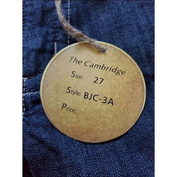 Boston Jean Woman 27 Company Rhinestone Low-rise Skinny Stretch Denim Boot Cut - Picture 13 of 14